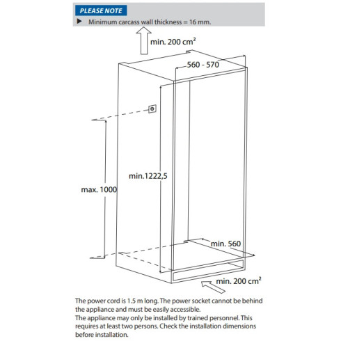 CASO WineDeluxe WD 60 (Vyno šaldytuvas)