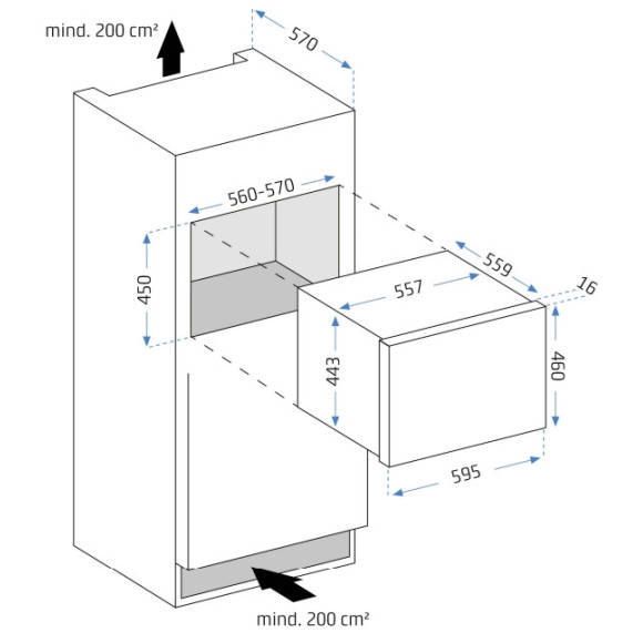 CASO WineDeluxe E 18 (Vyno šaldytuvas)