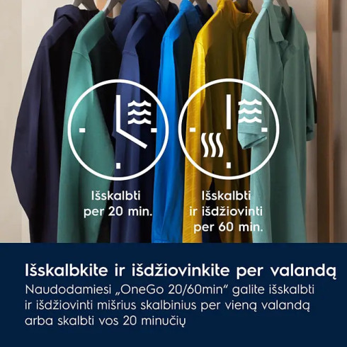 Electrolux EW7W2682E (Skalbimo mašina)