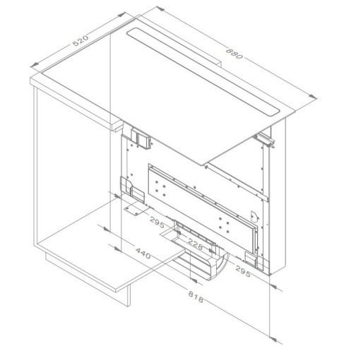 NOVY Panorama Pro 1821 (Kaitlentė su integruotu...