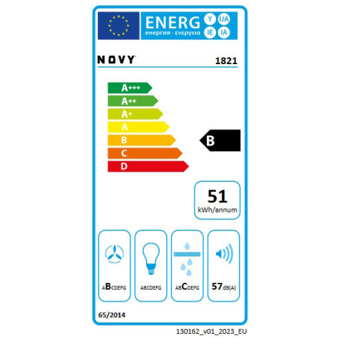 NOVY Panorama Pro 1821 (Kaitlentė su integruotu...
