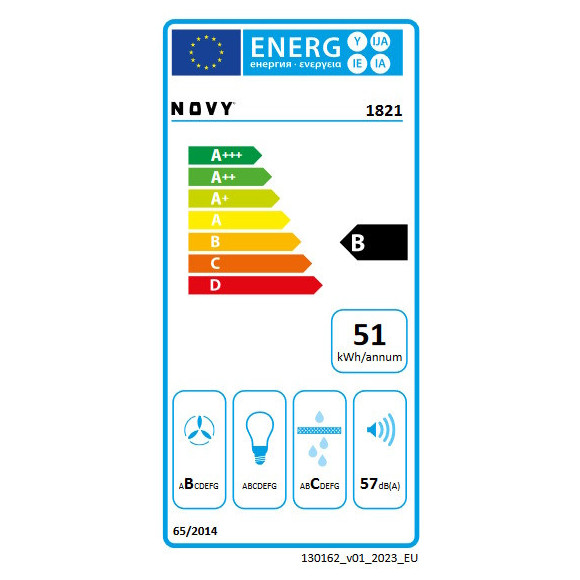 NOVY Panorama Pro 1821 (Kaitlentė su integruotu gartraukiu)