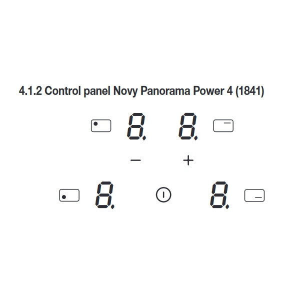 NOVY Panorama Power 1841 (Kaitlentė su integruotu gartraukiu)