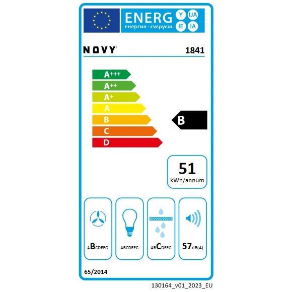 NOVY Panorama Power 1841 (Kaitlentė su integruotu gartraukiu)