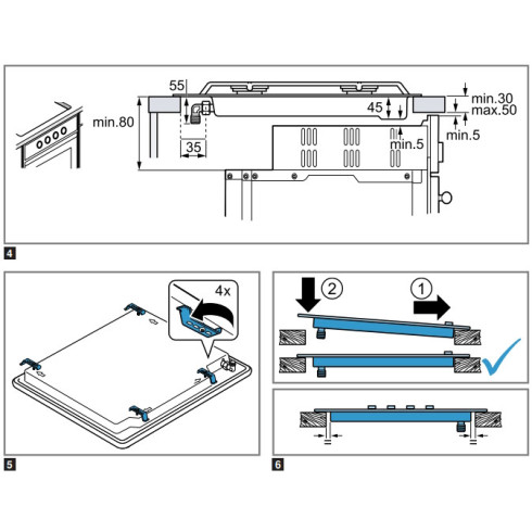 BOSCH PRP6A6B70D (Dujinė kaitlentė)