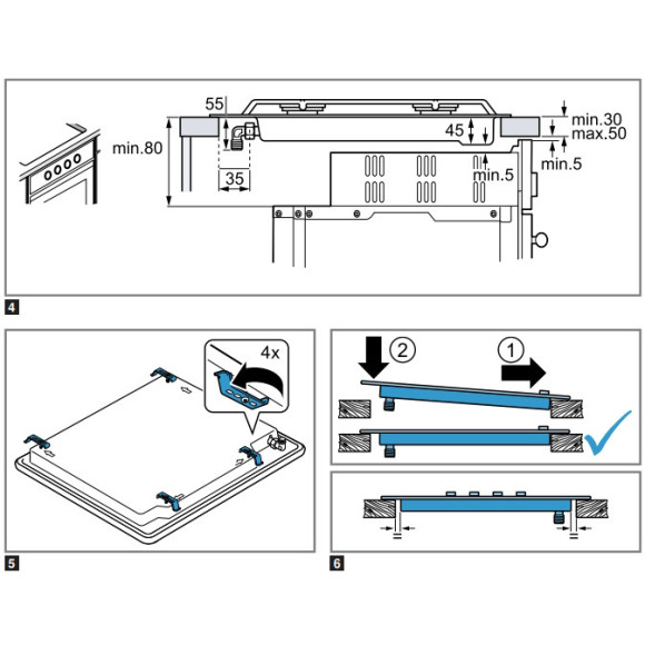 BOSCH PRP6A6B70D (Dujinė kaitlentė)