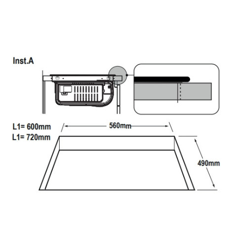 Elica NIKOLATESLA VELVET BL/A/60 (Kaitlentė su...