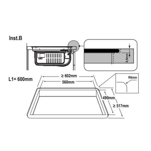 Elica NIKOLATESLA VELVET BL/A/60 (Kaitlentė su...