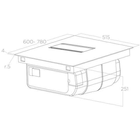 Elica NIKOLATESLA ALPHA B BL/A/60 (Kaitlentė su...