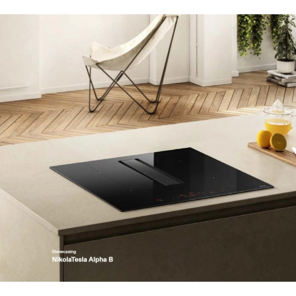 Elica NIKOLATESLA ALPHA B BL/A/60 (Kaitlentė su integruotu gartraukiu)