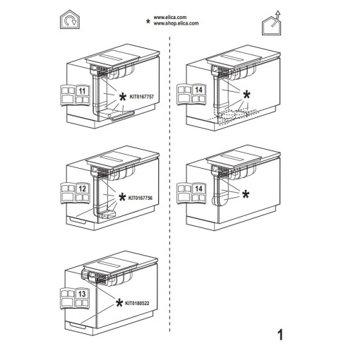 Elica NIKOLATESLA ALPHA B BL/A/60 (Kaitlentė su...
