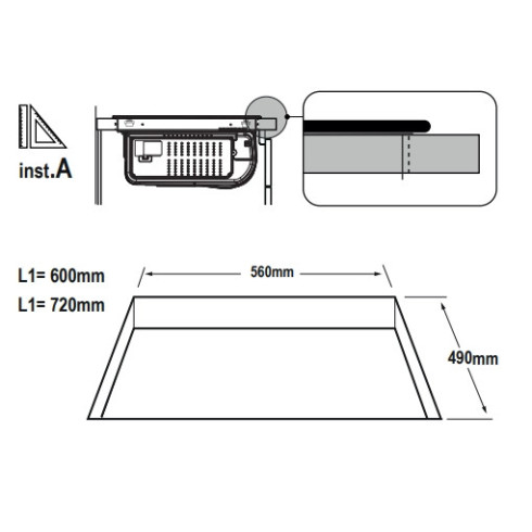 Elica NIKOLATESLA FIT 3Z BL/A/72 (Kaitlentė su...