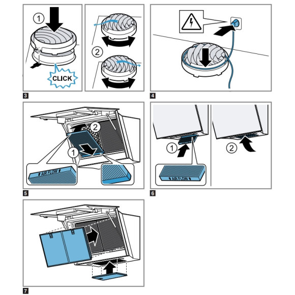 BOSCH DWZ1BK1V6 (Recirkuliacijos komplektas)