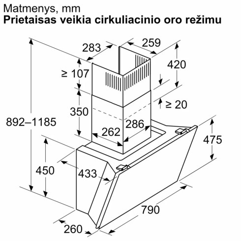BOSCH DWK81AN60 (Gartraukis)