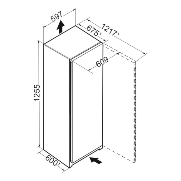 LIEBHERR FNd 4224 (Šaldiklis)
