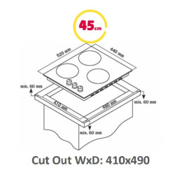 SIMFER H4.305.HGSBB (Dujinė kaitlentė) 2