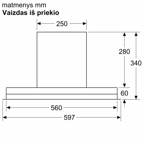 BOSCH DBB67AM60 (Gartraukis)