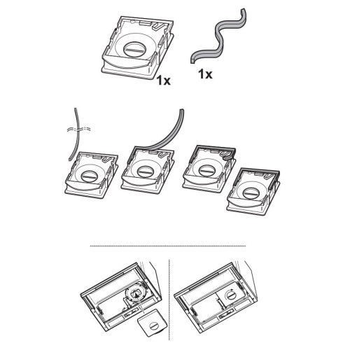 Elica GEA/ELIBLOC9 CFC0141563 (Anglies filtras)