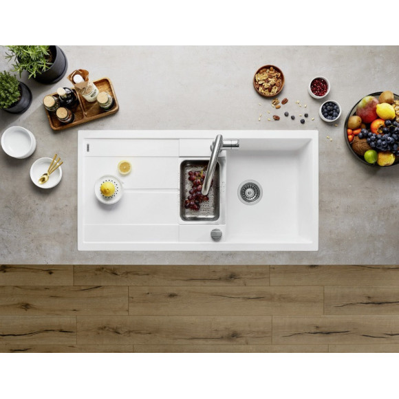 BLANCO METRA 6 S SILG PDUR Balta M.ZUB M.AF, 513046 (Plautuvė)