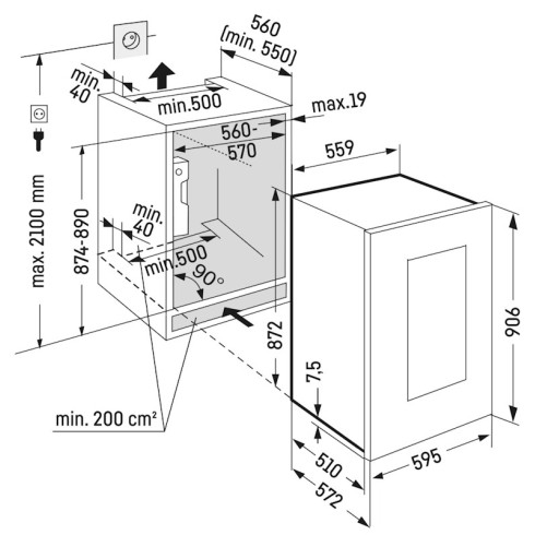 Liebherr EWTgb 1683 (Vyno šaldytuvas)