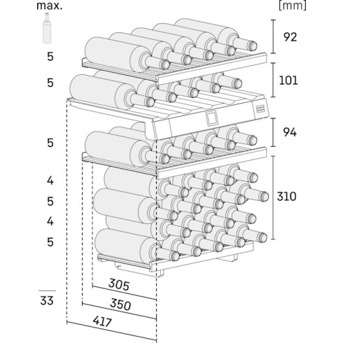 Liebherr EWTgb 1683 (Vyno šaldytuvas)