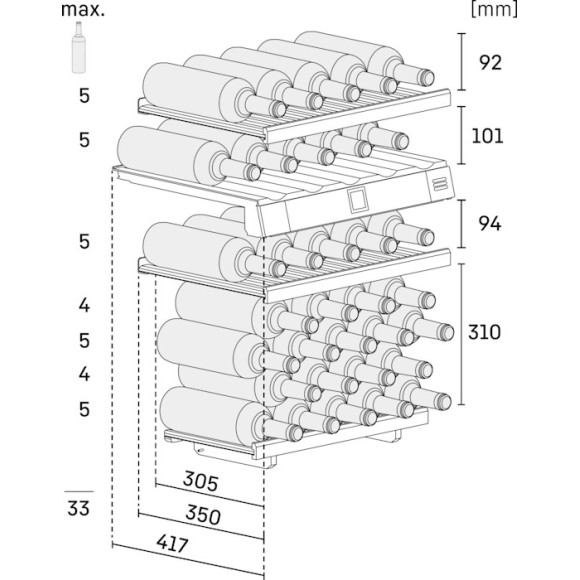 Liebherr EWTgb 1683 (Vyno šaldytuvas)