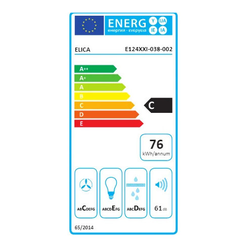 Elica ELITE 26 IX/A/90 (Gartraukis)