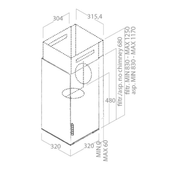 Elica HAIKU WH/A/32 (Gartraukis)