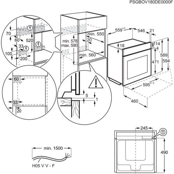 Electrolux EOE9P3ST (Orkaitė)