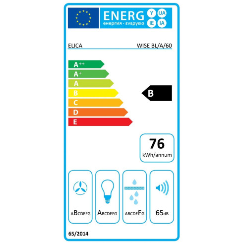 Elica WISE BL/A/60 (Gartraukis)