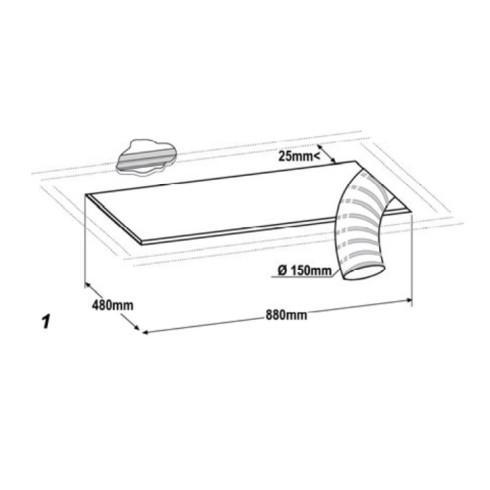 Elica CLOUD SEVEN IX/A/90 (Gartraukis)