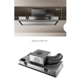 Elica HILIGHT GLASS H30 WH/A/100 (Gartraukis) 2