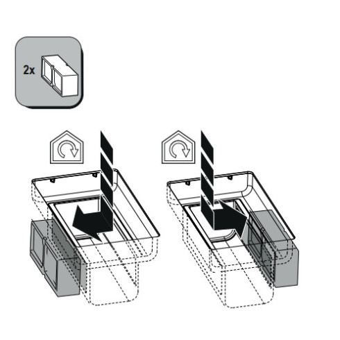 Elica KIT0167755 (Keramikiniai filtrai)