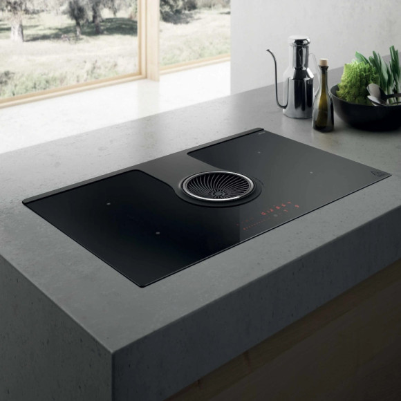 Elica NIKOLATESLA ONE EVO BL/A/83 (Kaitlentė su integruotu gartraukiu)