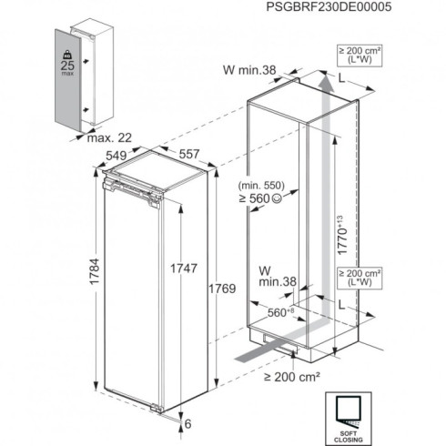 AEG TB7NA181EC (Šaldiklis)