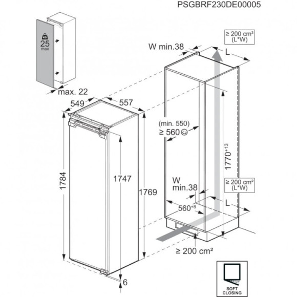AEG TB7NA181EC (Šaldiklis)