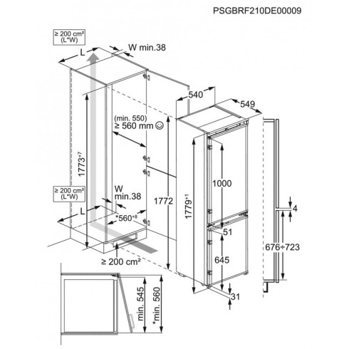 Electrolux ENT6ME18S (Šaldytuvas)