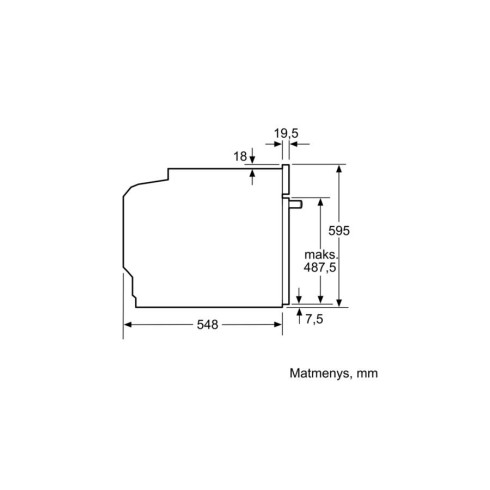 BOSCH HSG7364B1 (Orkaitė)