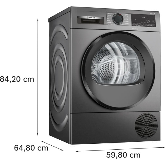 BOSCH WQG245DXSN (Džiovyklė)