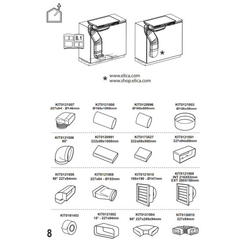 Elica NIKOLATESLA LIBRA EVO BL/A/83 (Kaitlentė...