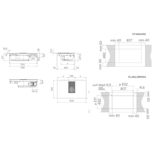 Elica NIKOLATESLA LIBRA EVO BL/A/83 (Kaitlentė...