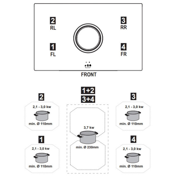 Elica NIKOLATESLA SWITCH EVO BL/A/83 (Kaitlentė su integruotu gartraukiu)