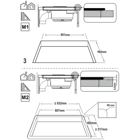 Elica NIKOLATESLA SWITCH GLOW EVO BL/A/83...