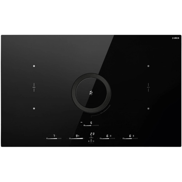 Elica NIKOLATESLA SWITCH GLOW EVO BL/A/83 (Kaitlentė su integruotu gartraukiu)