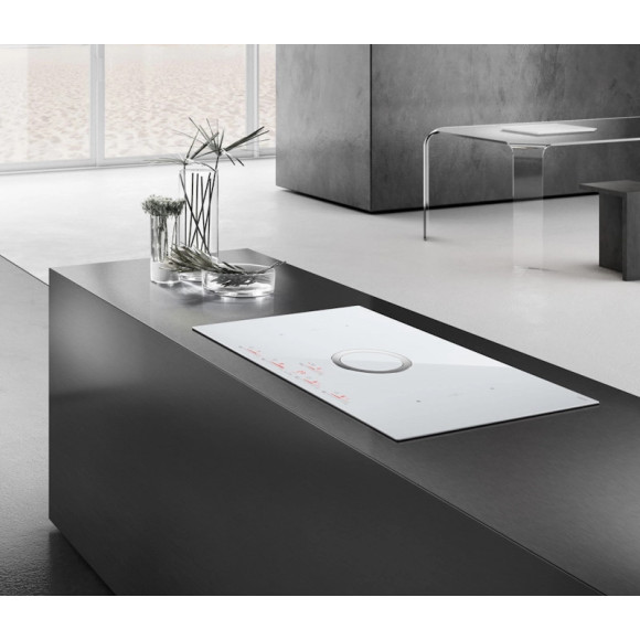 Elica NIKOLATESLA SWITCH EVO WH/A/83 (Kaitlentė su integruotu gartraukiu)