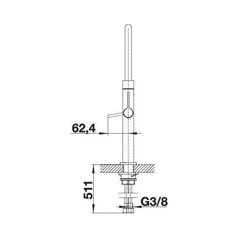 BLANCO CULINA-S MINI HD, 519843 (Maišytuvas)