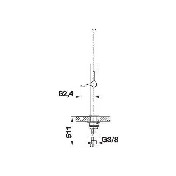 BLANCO CULINA-S MINI HD, 519843 (Maišytuvas)