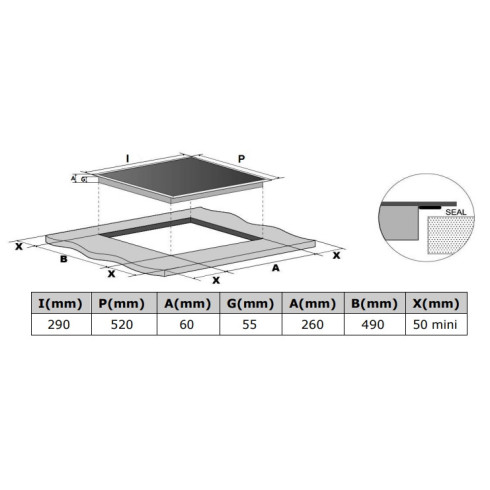 Allenzi AITS352G3 (Indukcinė kaitlentė)