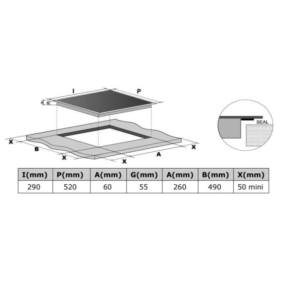 Allenzi AITS352G3 (Indukcinė kaitlentė)