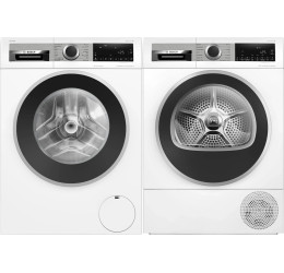 BOSCH WGG244FTSN + WQG245DBSN (Skalbimo įrangos komplektas)
